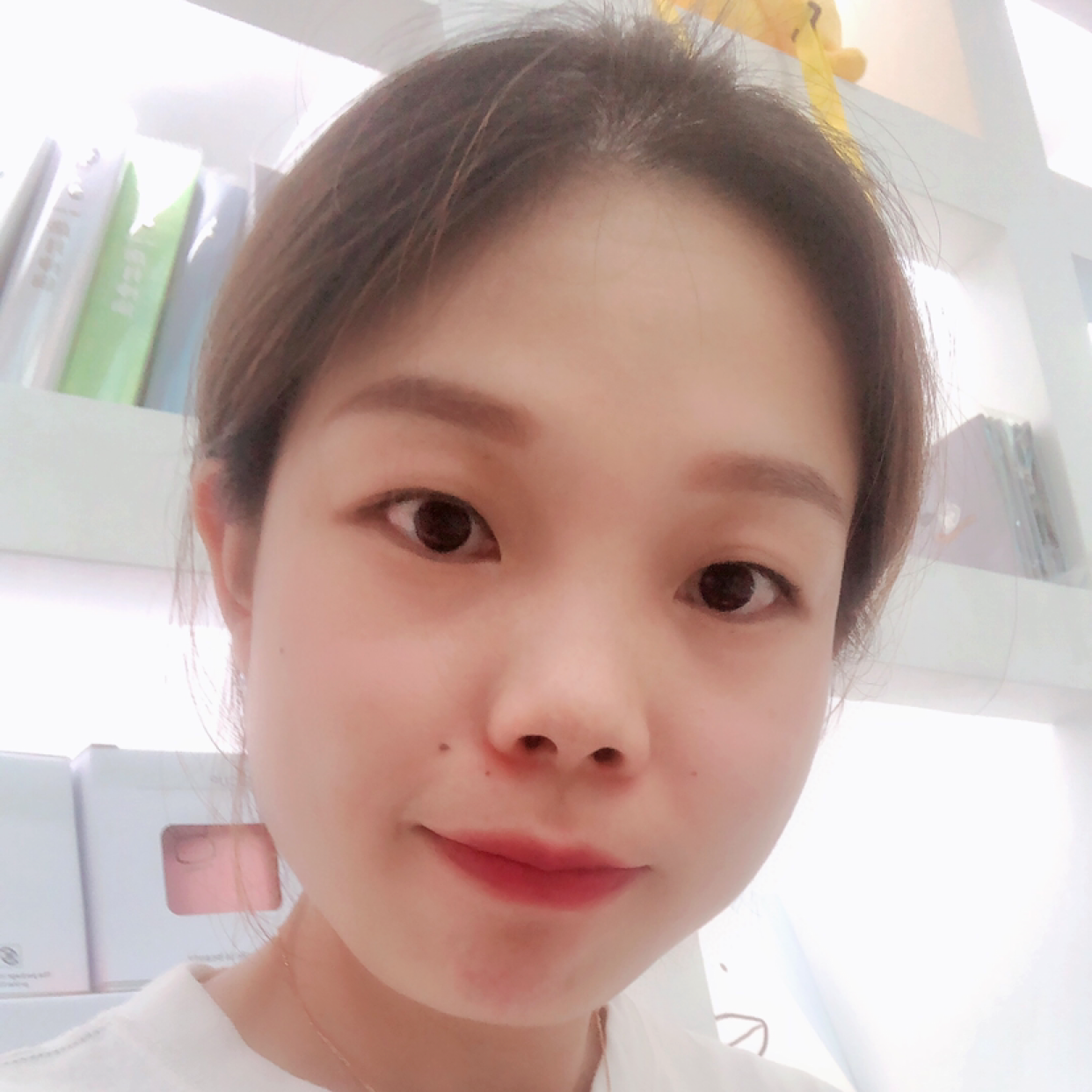 幸运的女孩的照片
