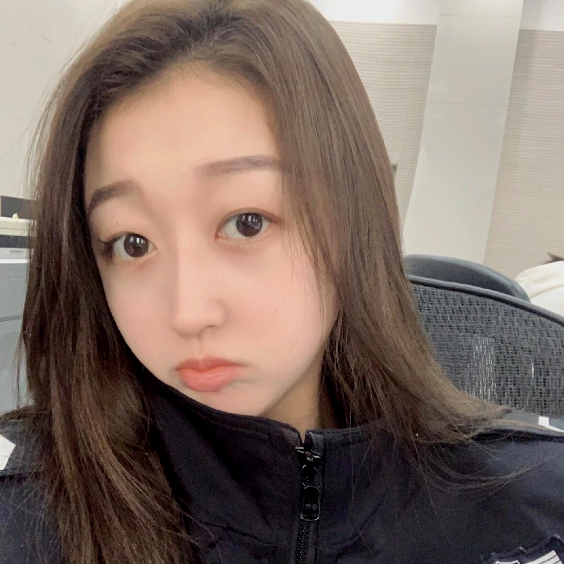长颈鹿請深情的照片