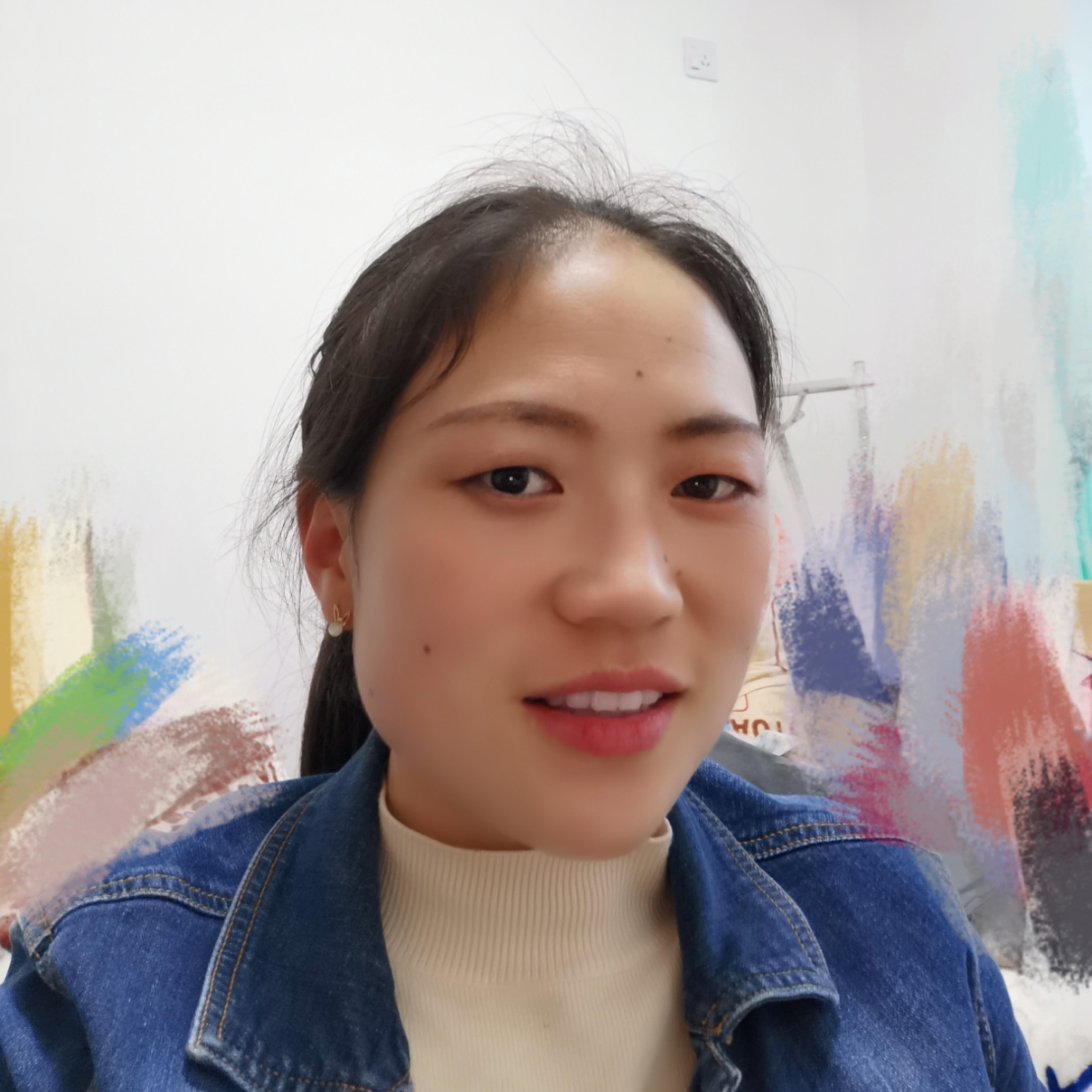 漂亮的垂耳兔的照片