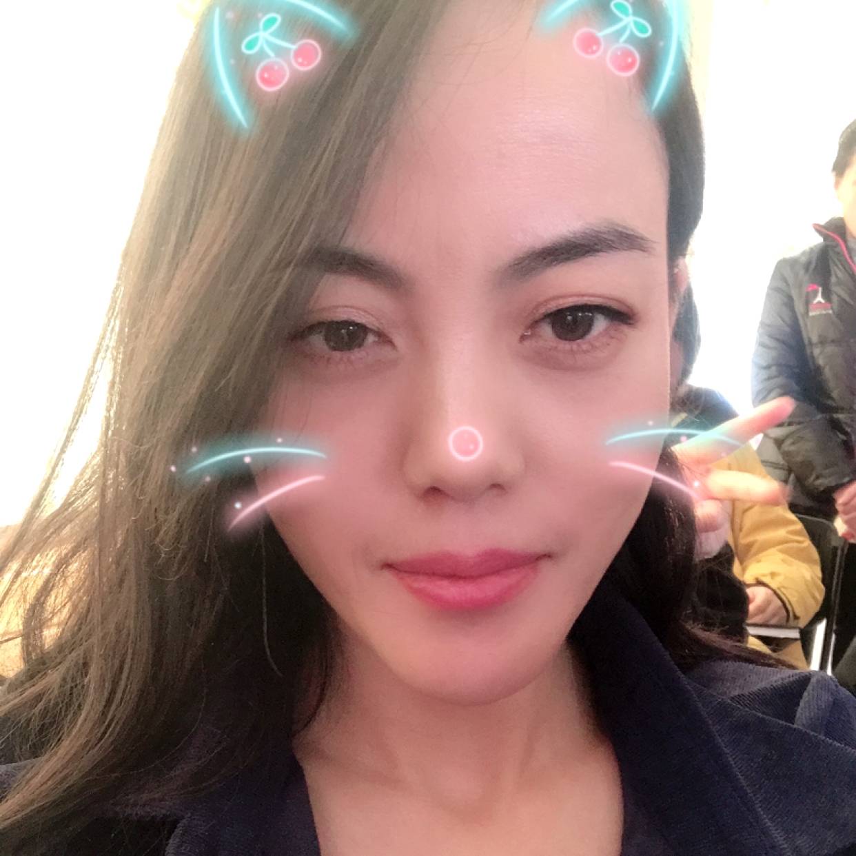 幸福拿西牛的照片