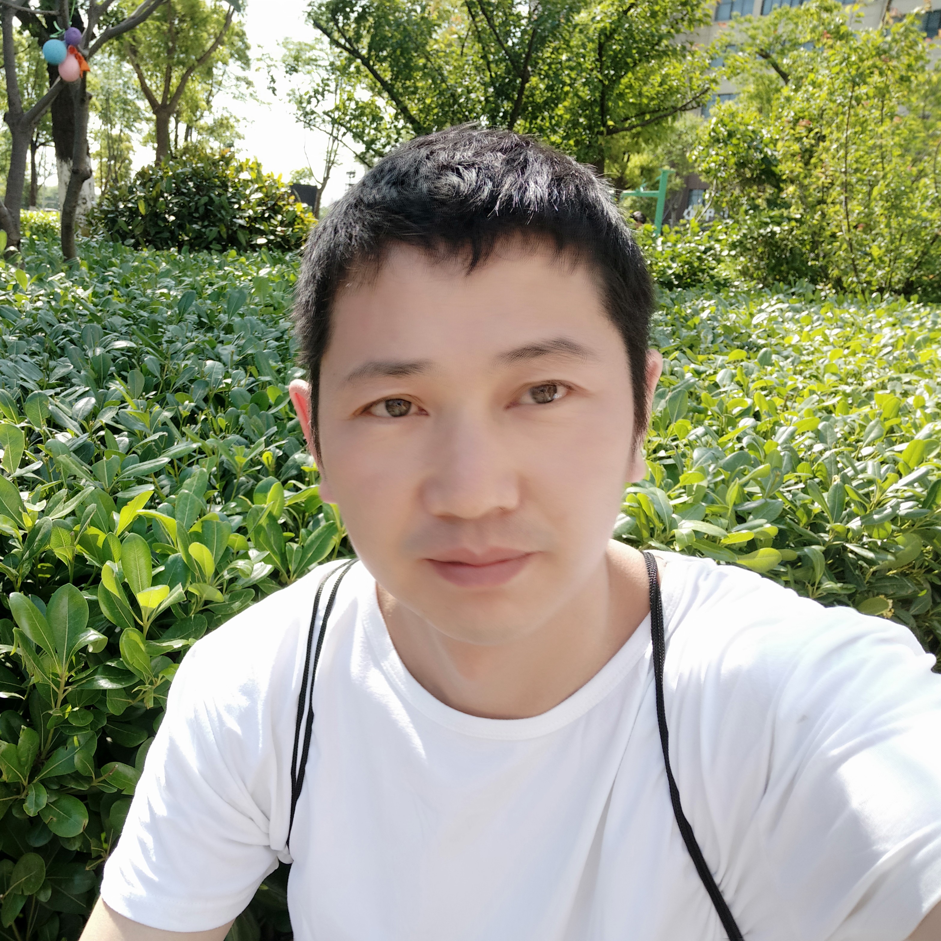 山水回眸年轻的照片