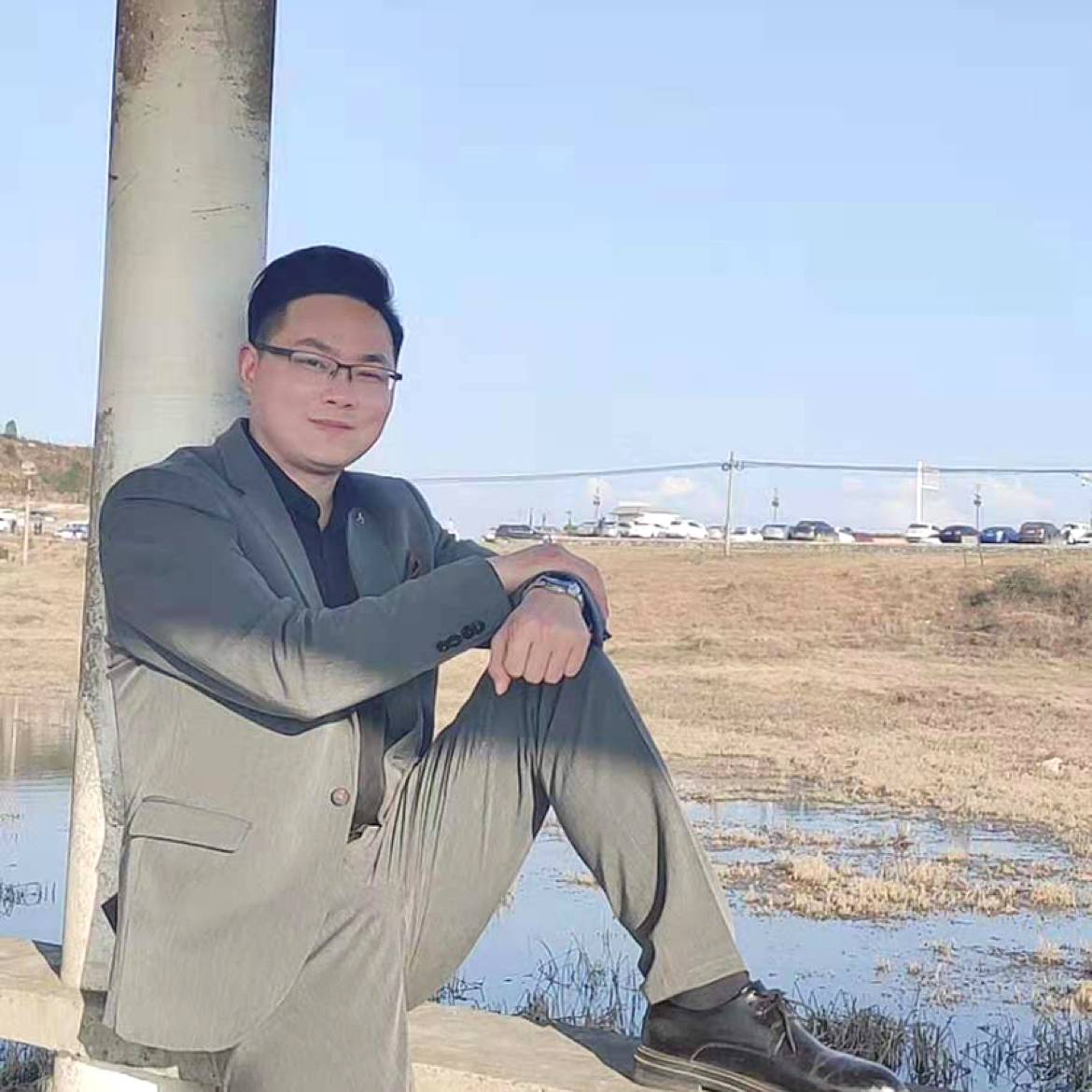 给自己天下的照片