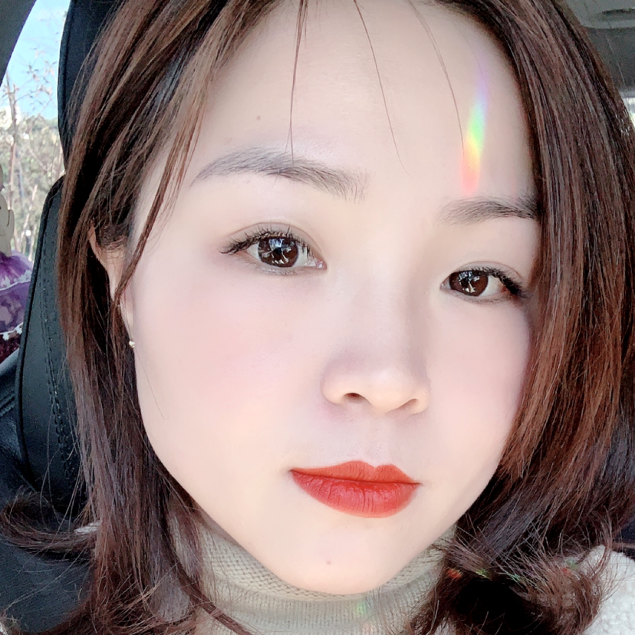 宝宝睡醒了的照片