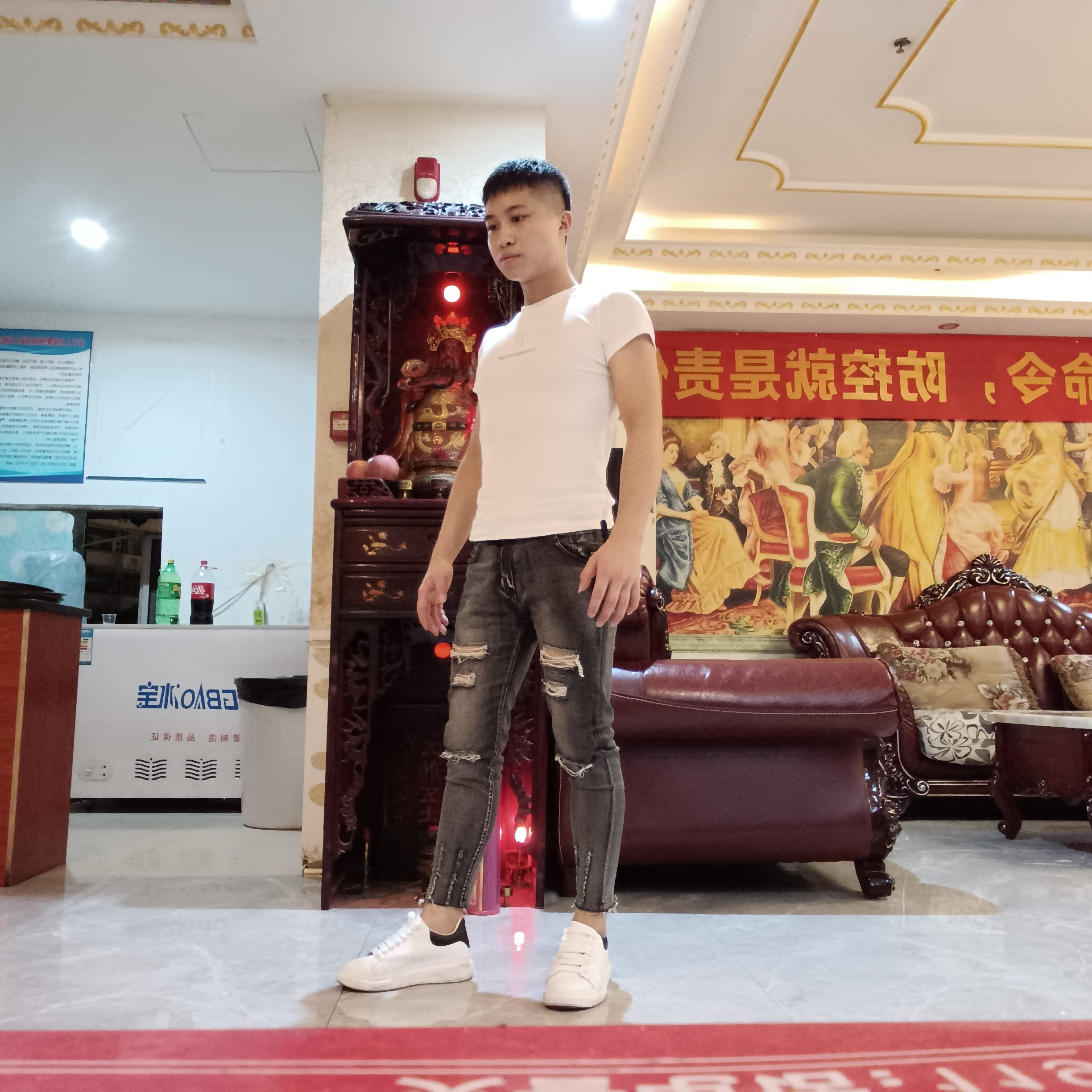 微凉放弃寒冷的照片