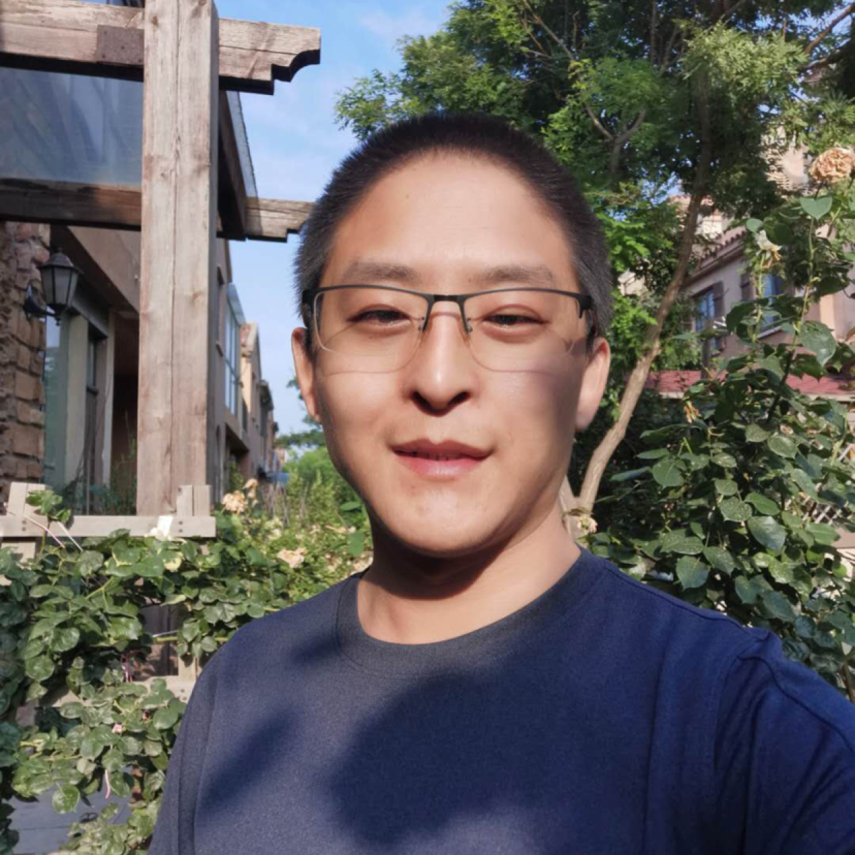 平常請微笑的照片