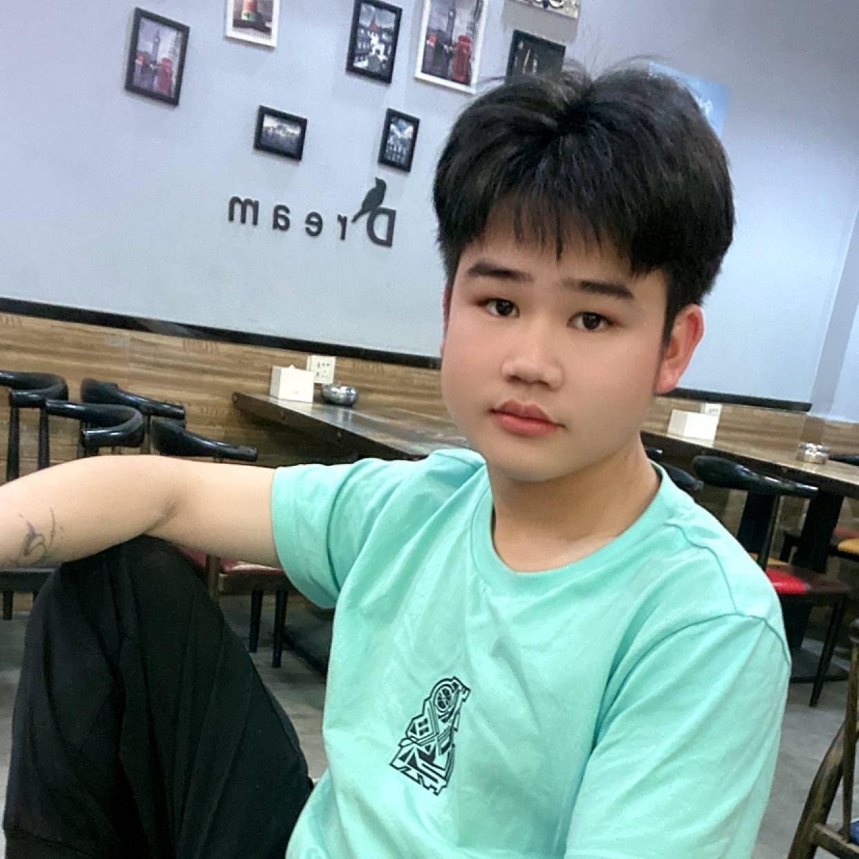小熊猫放弃霸气的照片