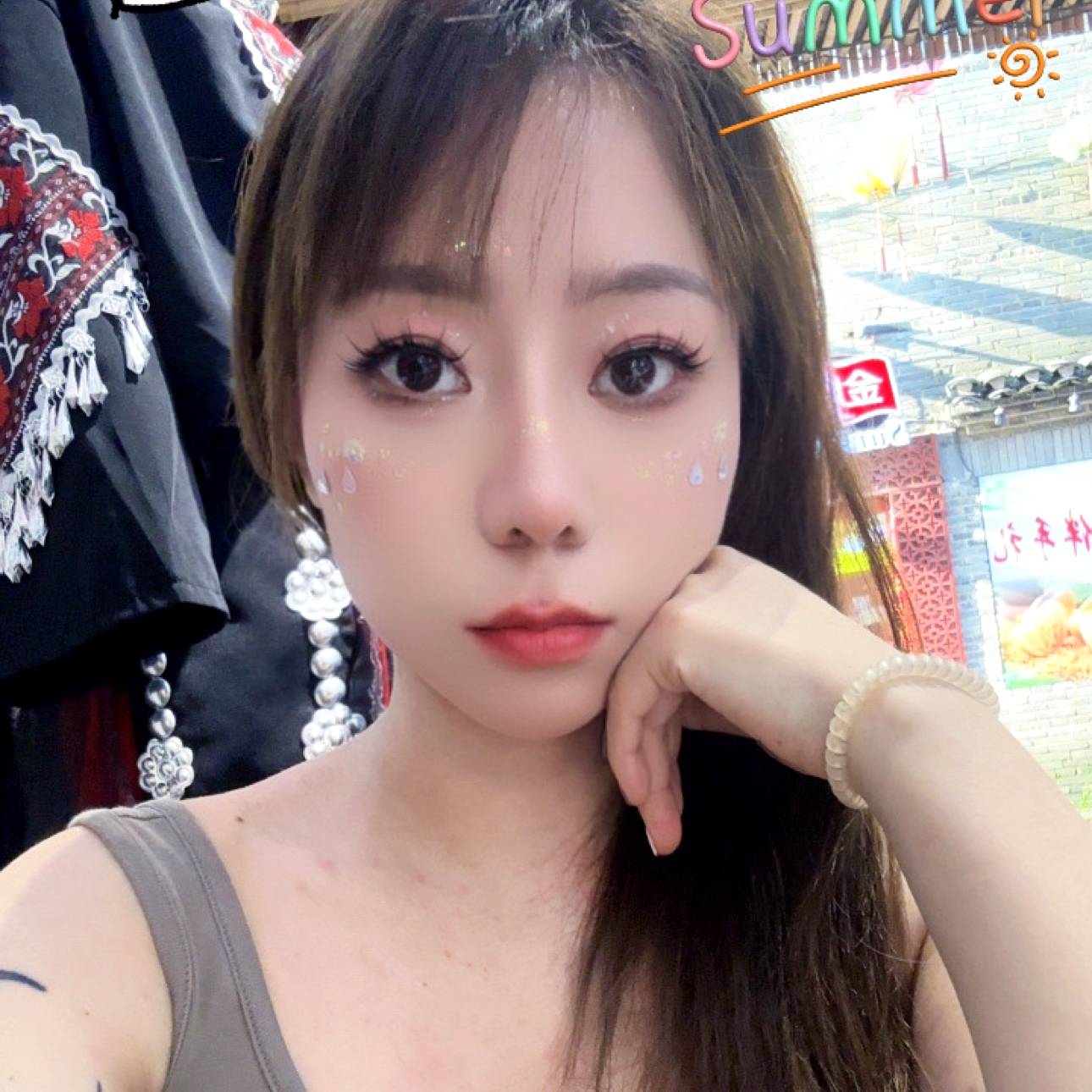 原地等故人