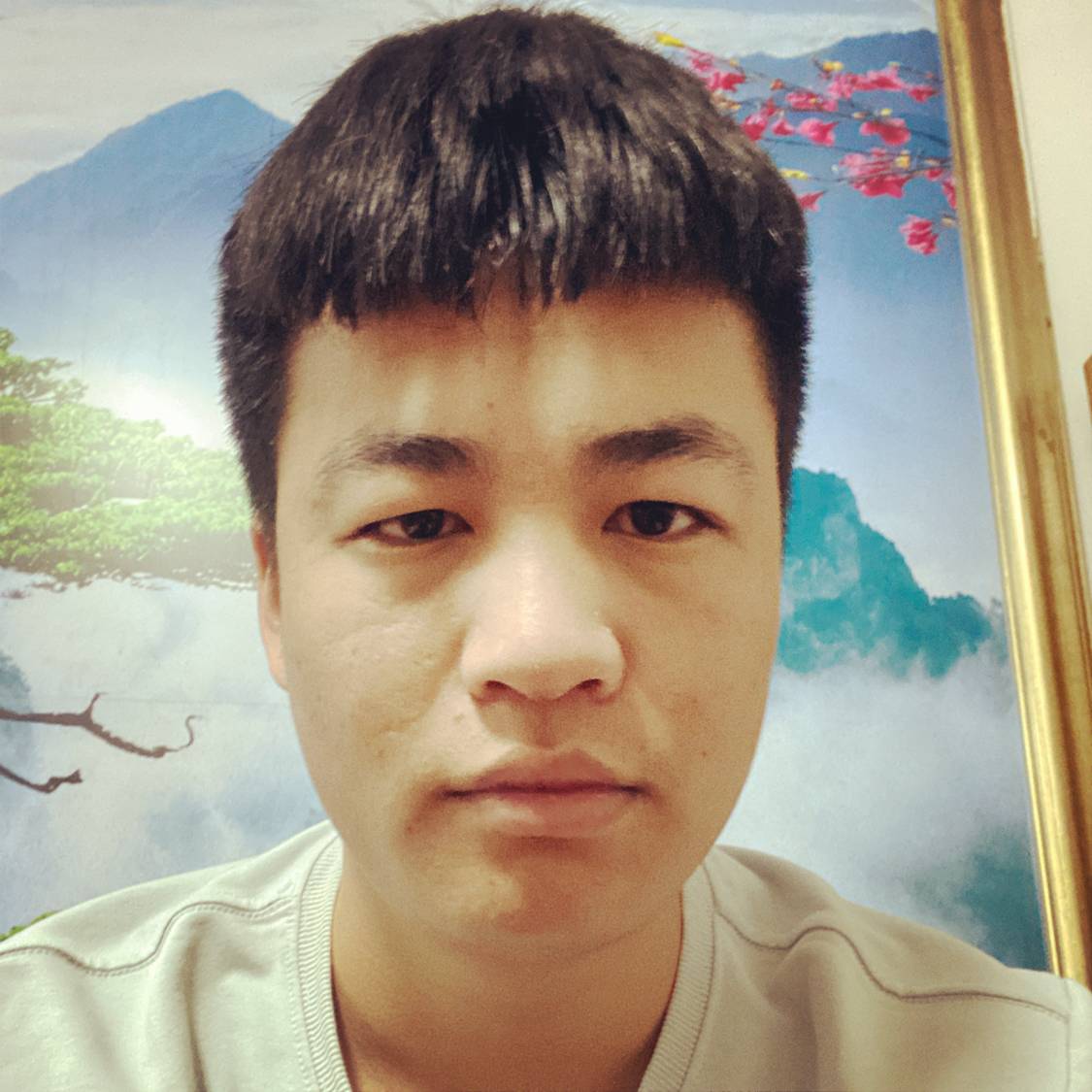 朋友那迷人的照片