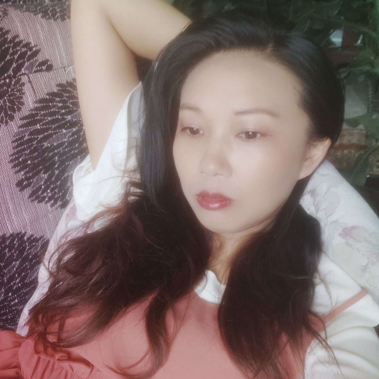 香菇闻紧张的照片