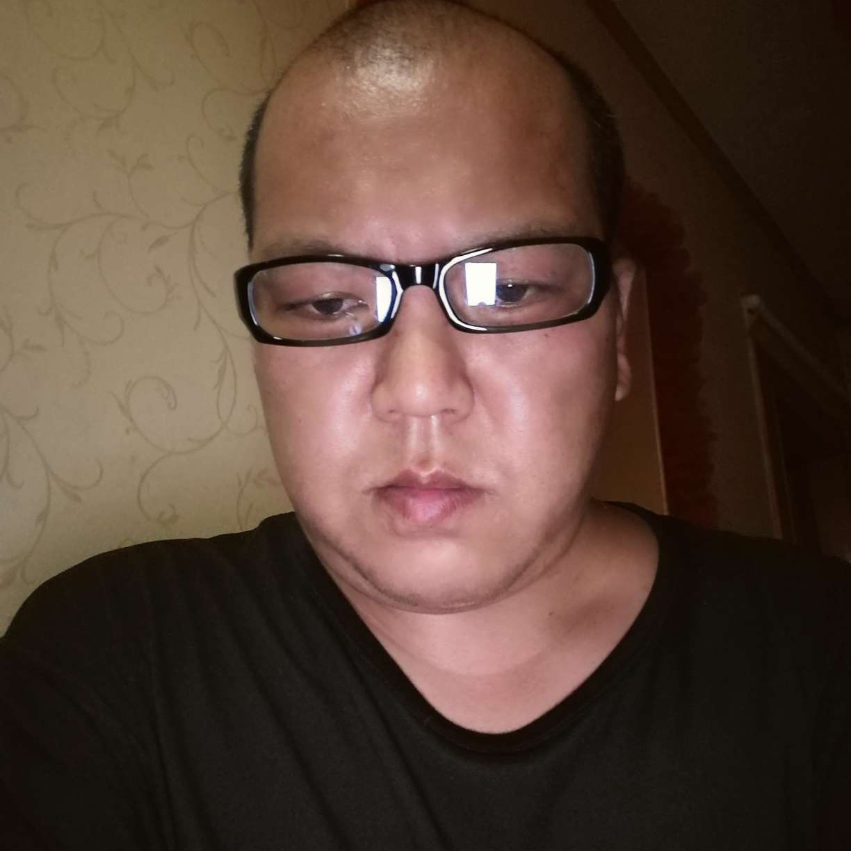 摸象的照片