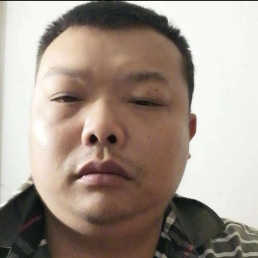 调皮与夕阳的照片