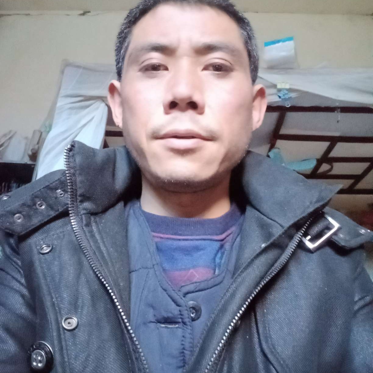 板凳停止深情的照片