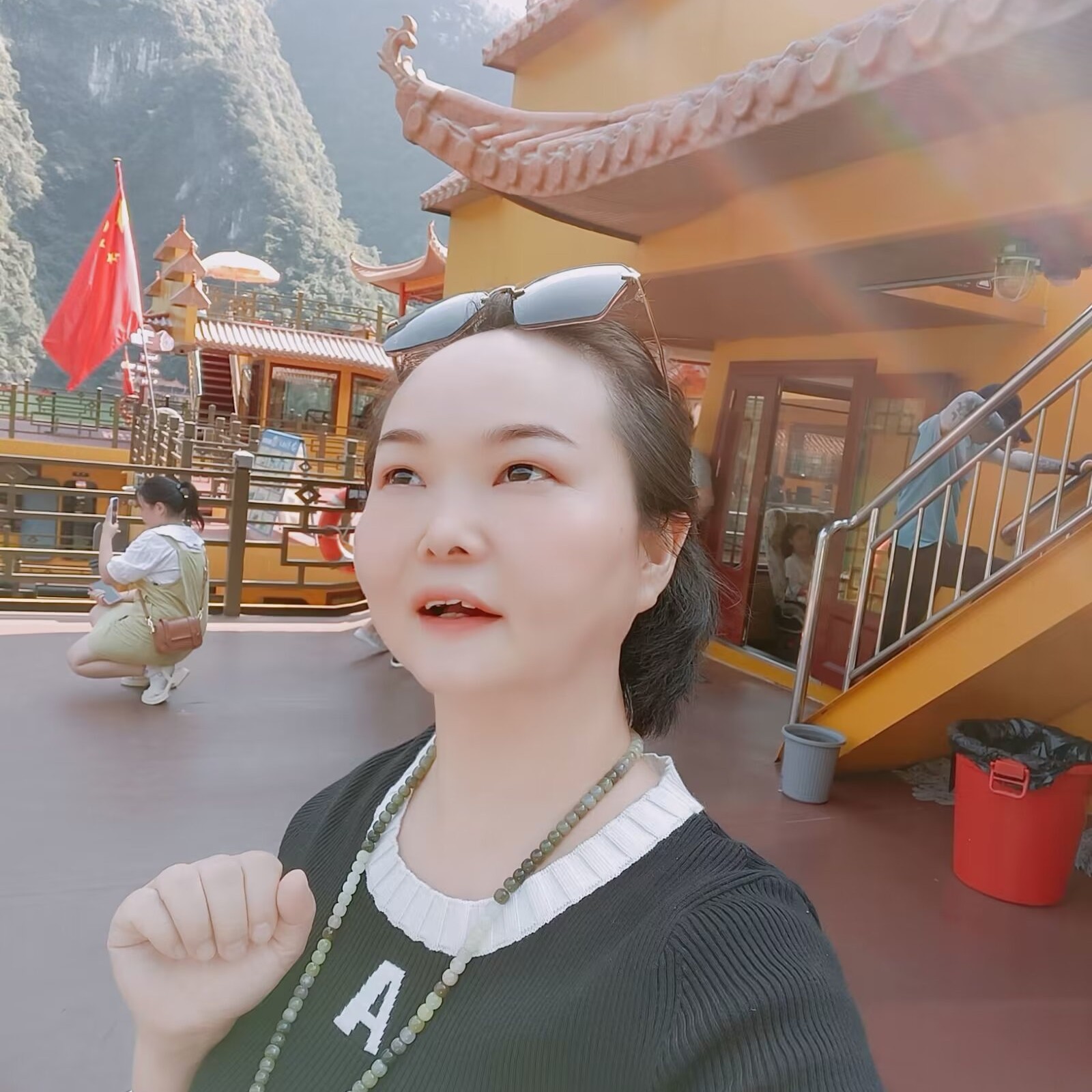 天使守护的照片