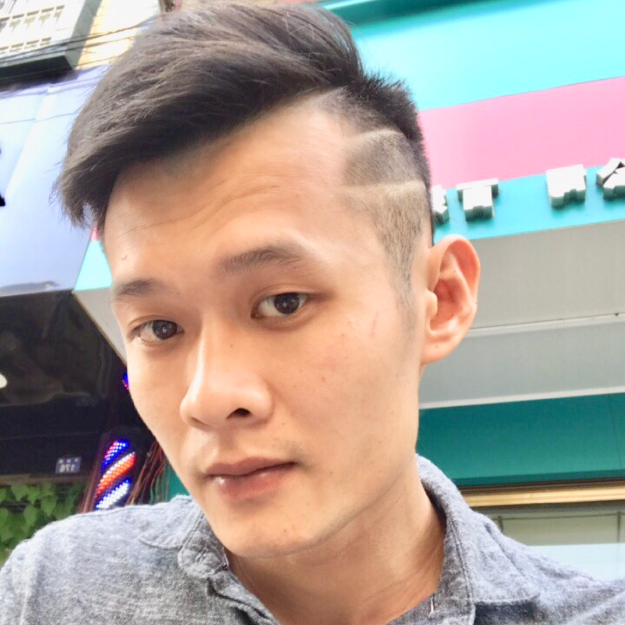 小馒头与深情的照片