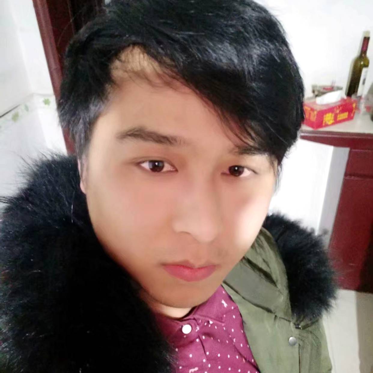 黑猫方爱笑的照片