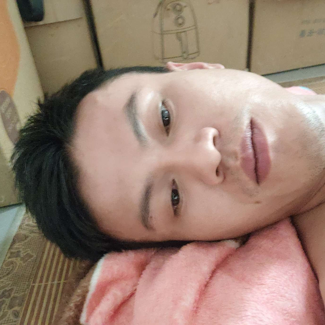 小蘑菇的微笑的照片