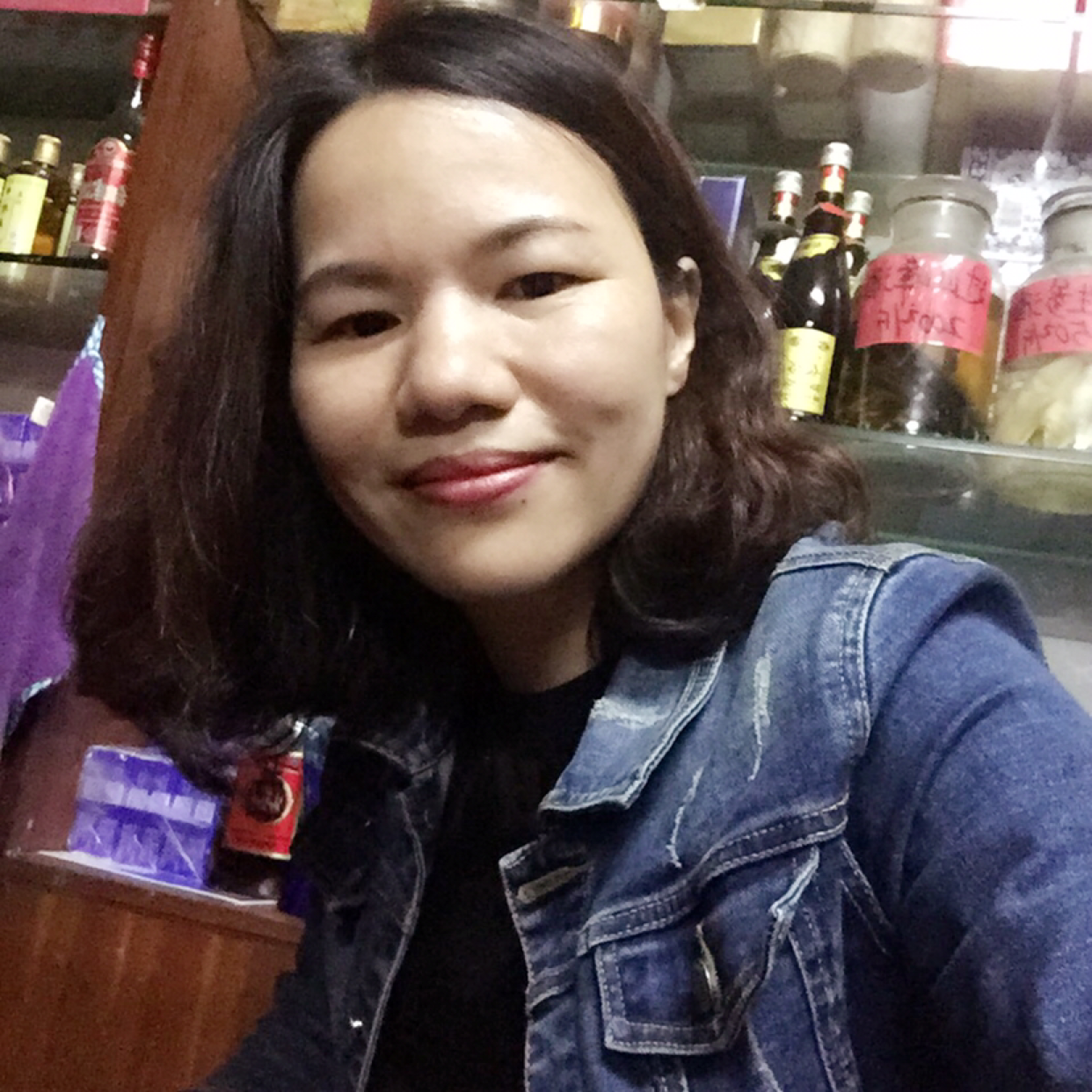 我们好开心的照片