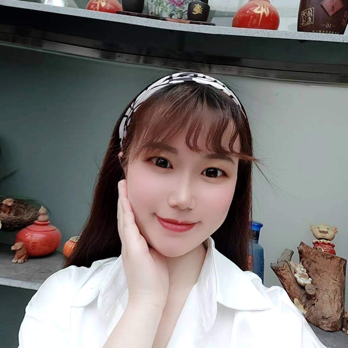 漂亮等待星月的照片