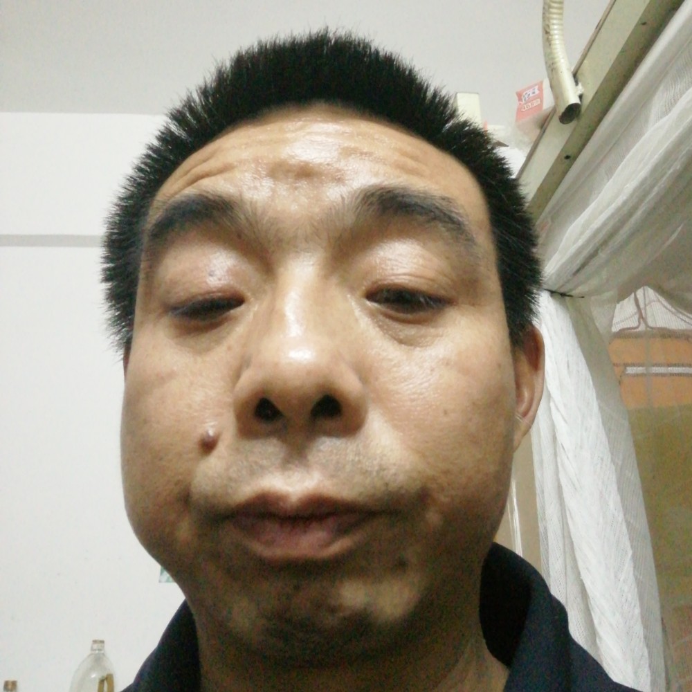 心满意足的照片