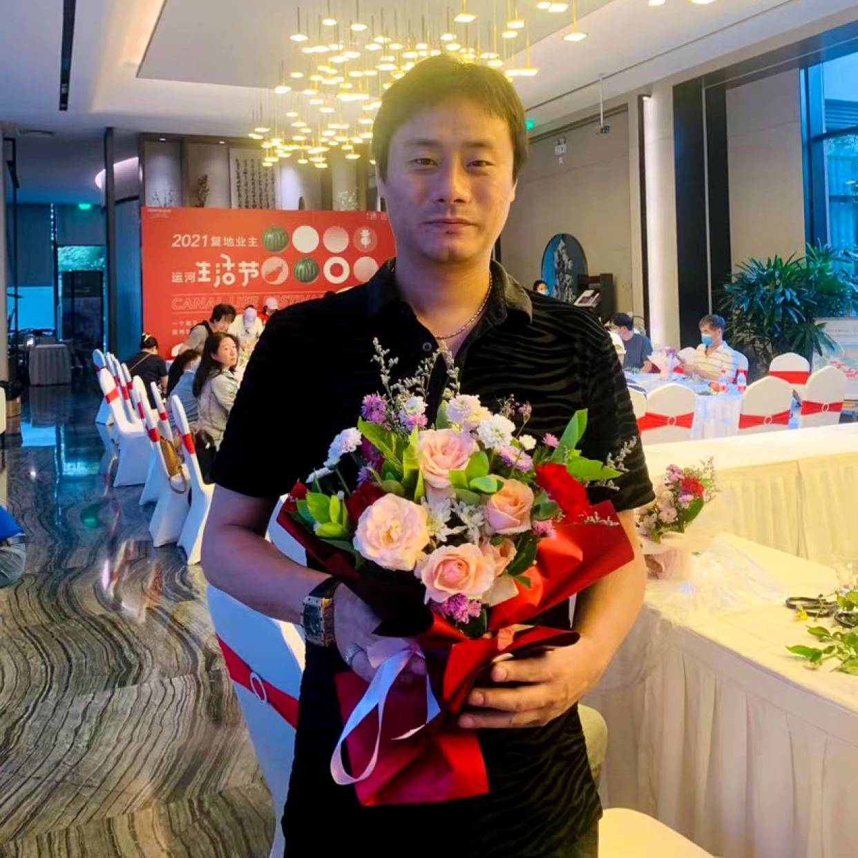 缘分缘于良缘的照片