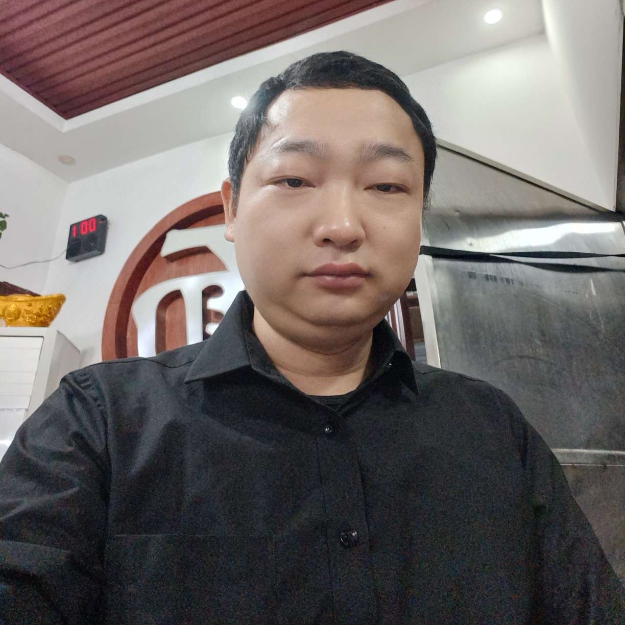 开心厨师的照片