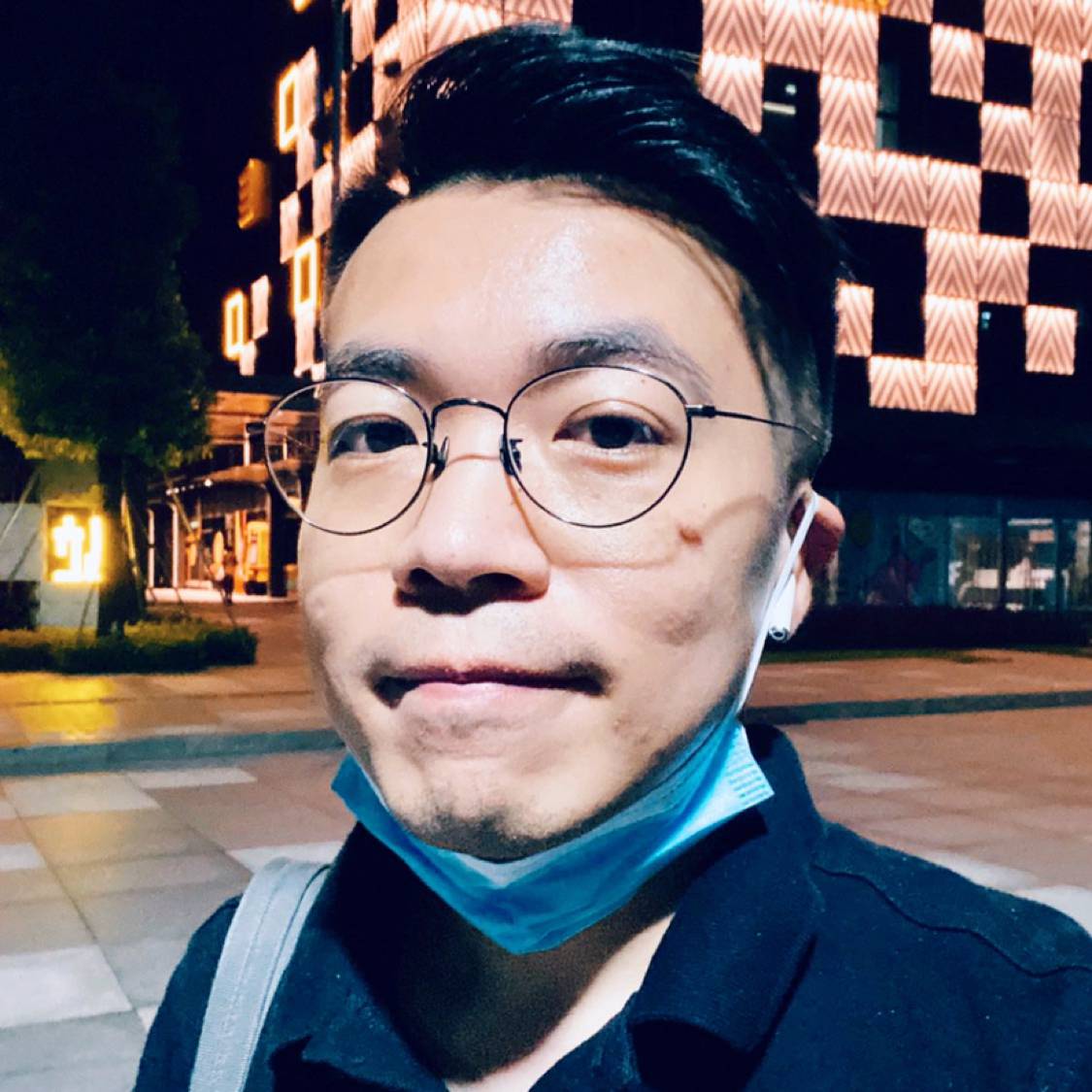 呆萌停止黑夜的照片