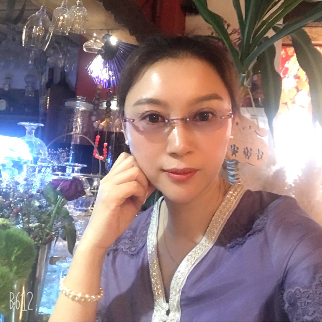 清爽的百合的照片