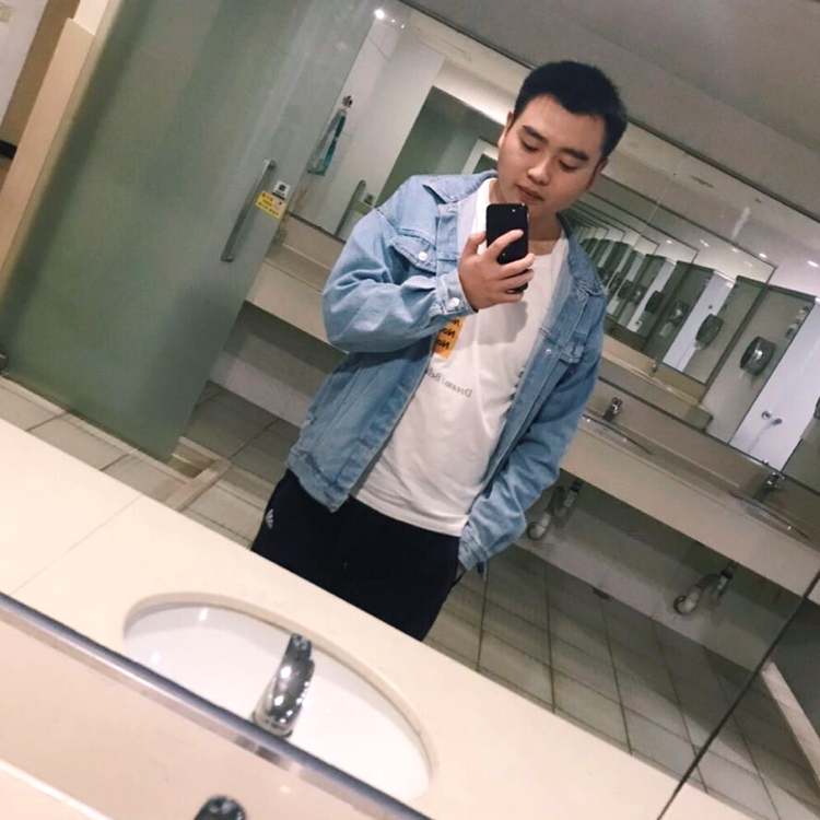 换行的照片