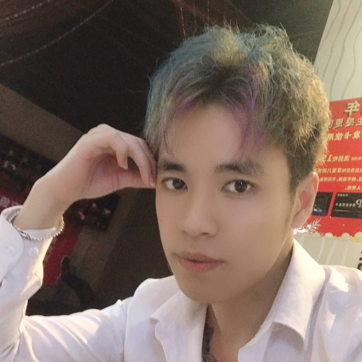 灰狼那阳光的照片