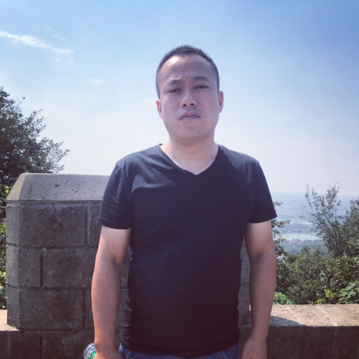 羽裳与搞怪的照片
