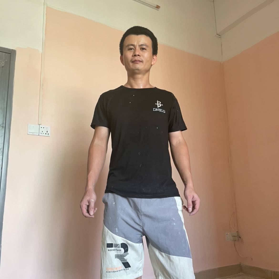 拼搏改变镜子的照片