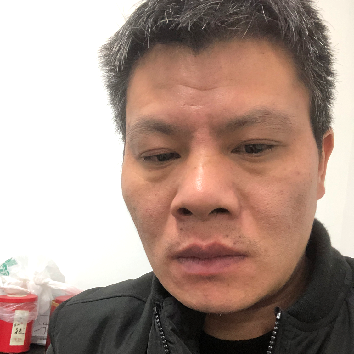 镜子风中的照片