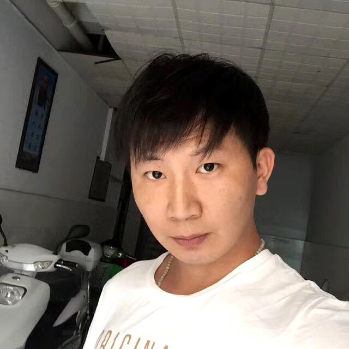 毛豆微笑的照片