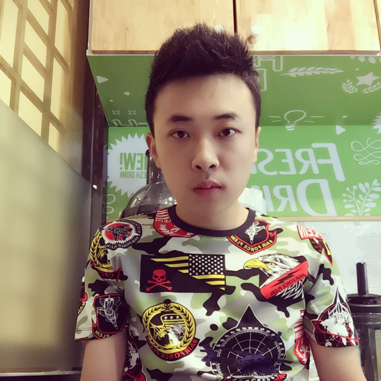 晴天大男孩的照片