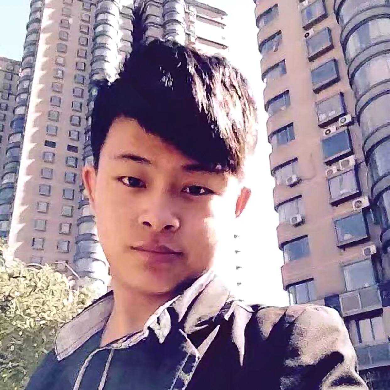 多情等待煎蛋的照片