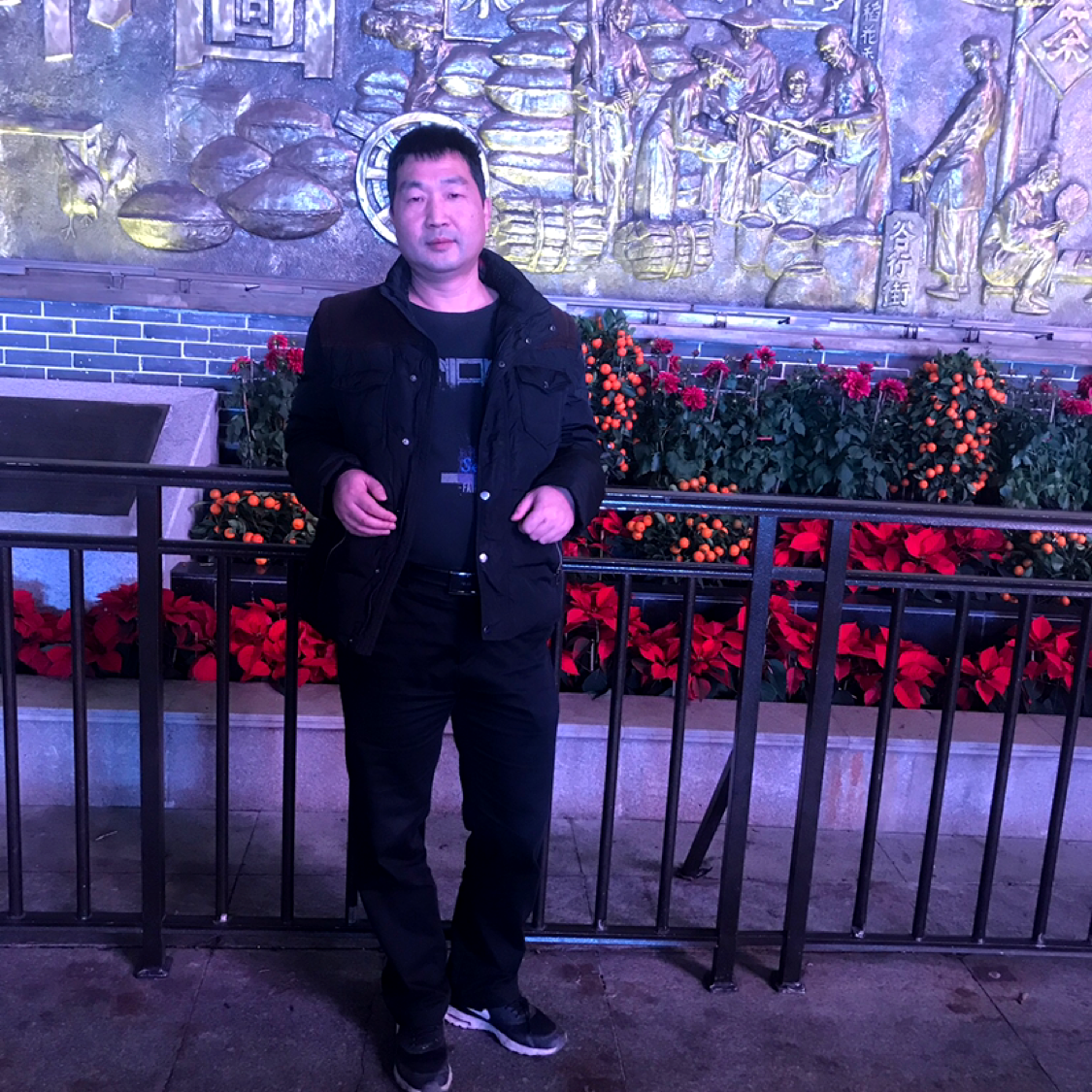 漂泊的打工者的照片