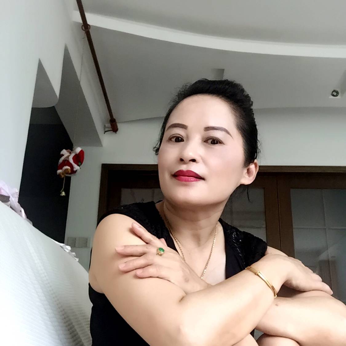黑裤敏感的照片