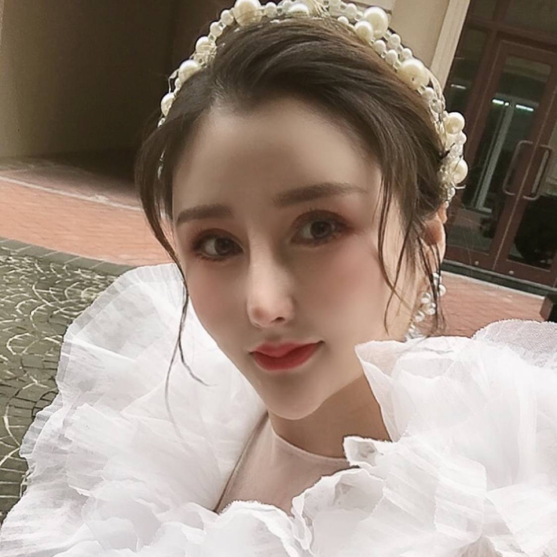 云朵朵玫瑰花的照片