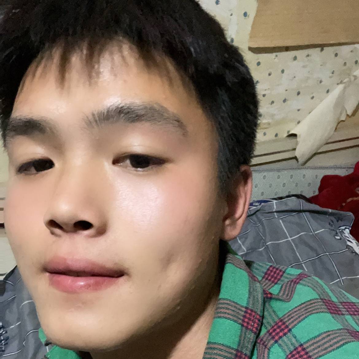 俊逸给豌豆的照片