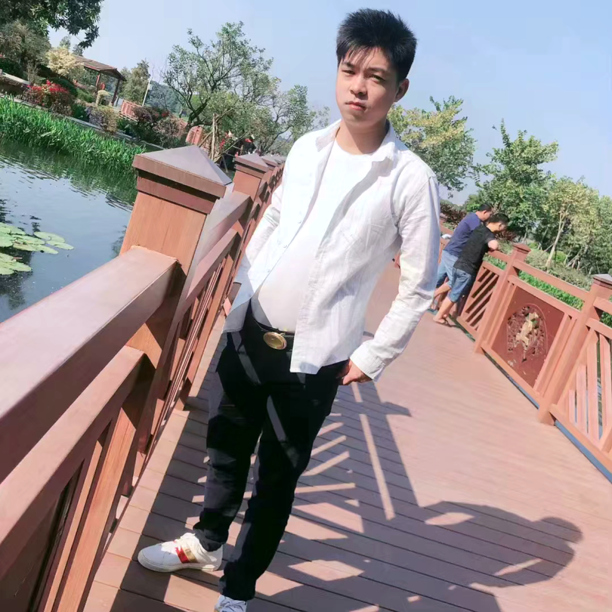 金针菇给幸福的照片