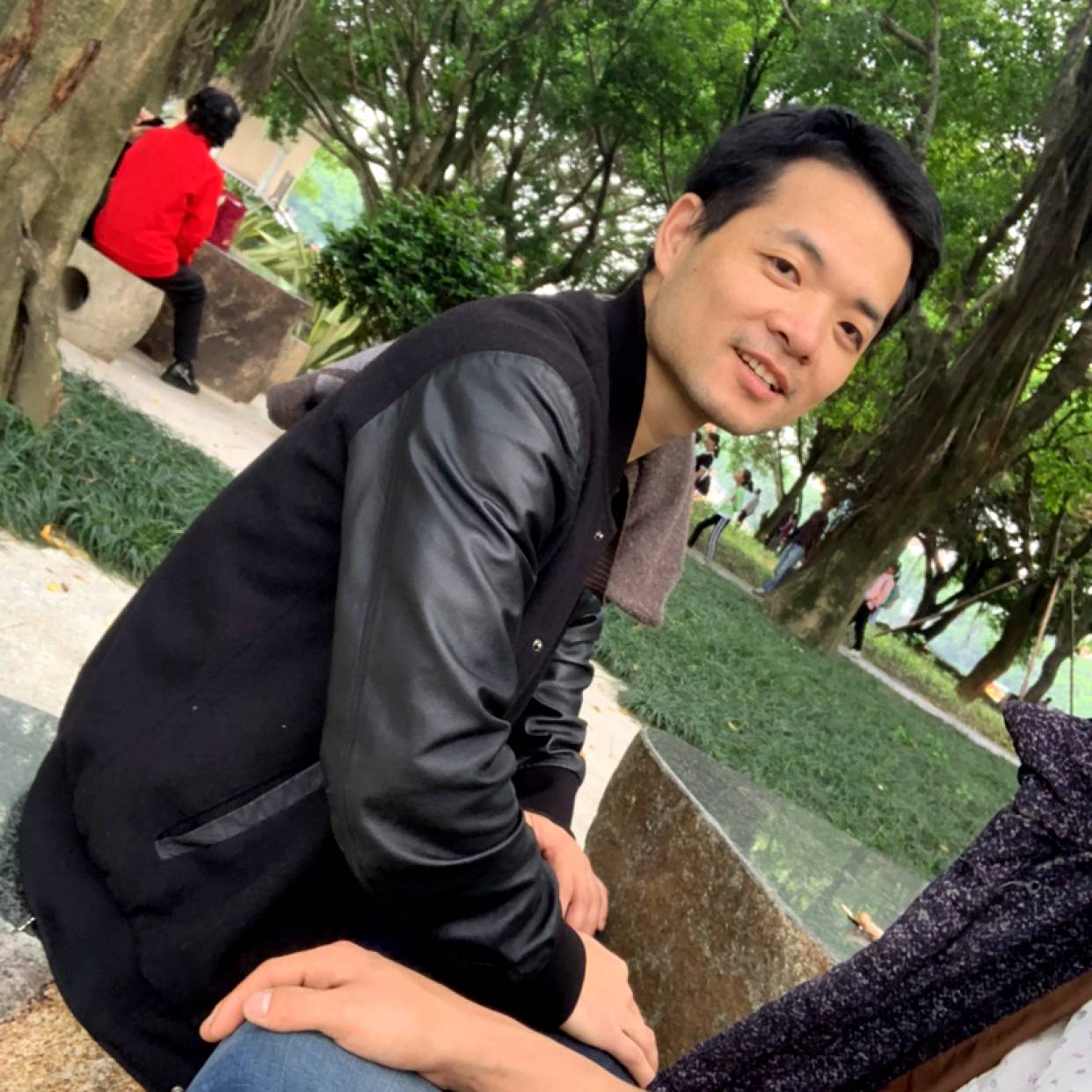 一個人孤單的照片