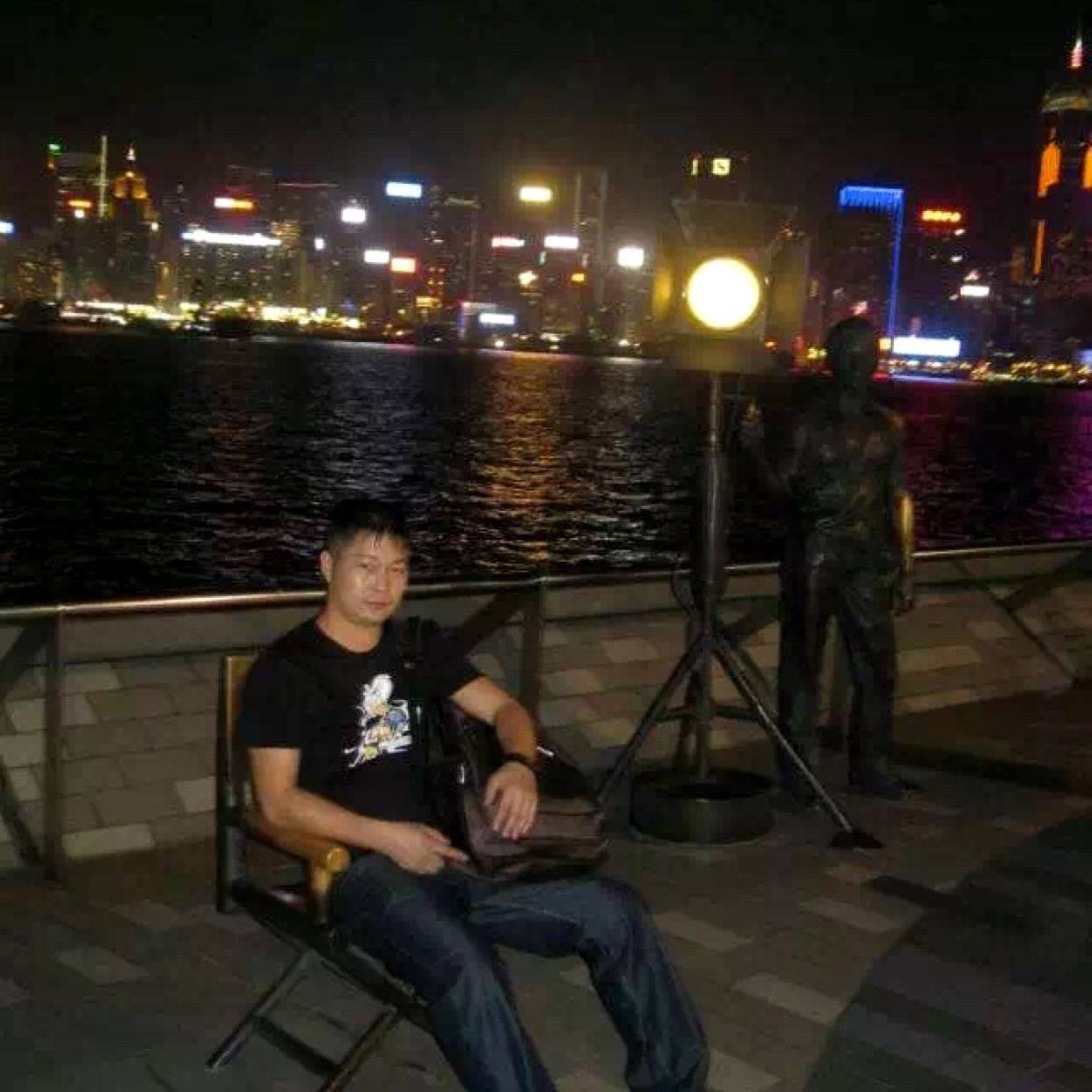 寂寞的狼的照片