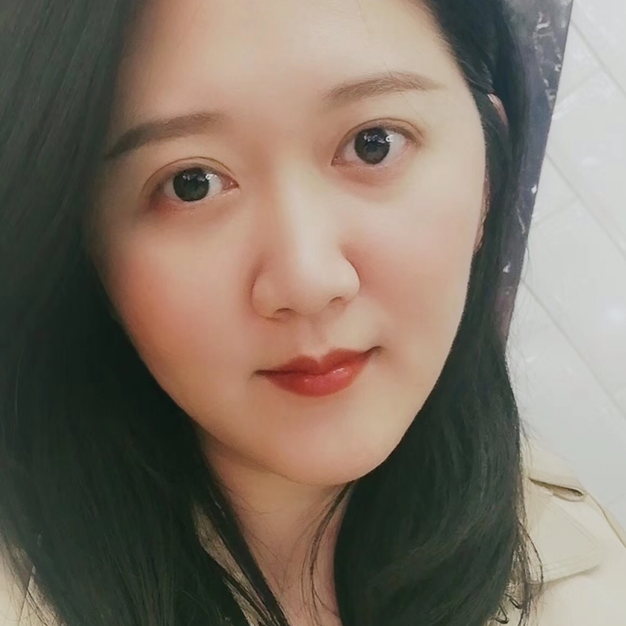 我是姗姗的照片