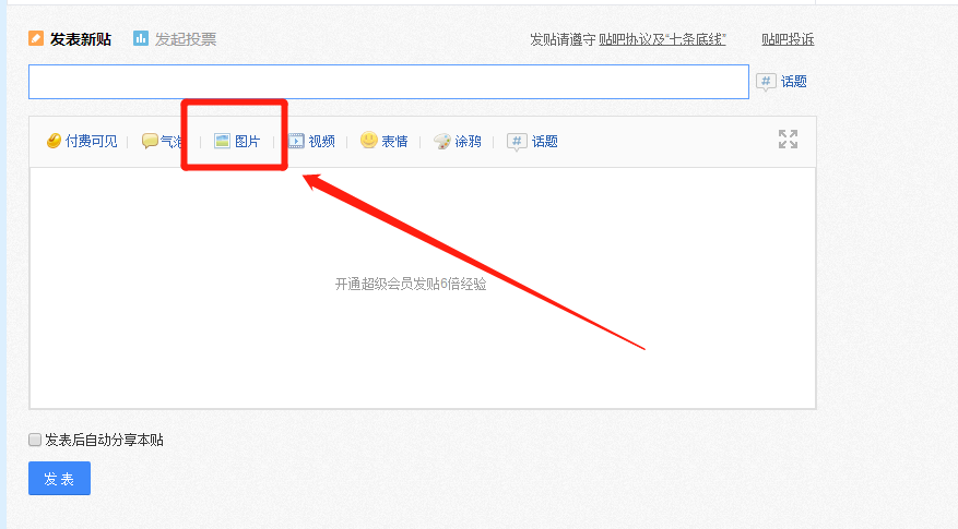 婚恋交友网百度贴吧发帖能带图片吗？