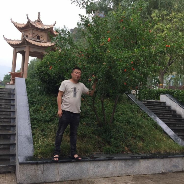 沙漠的黄昏的照片