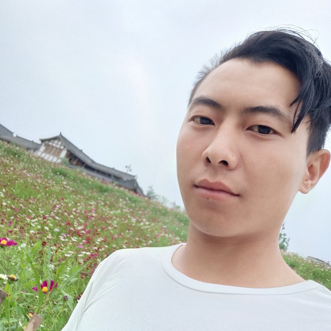 眼神向温暖的照片