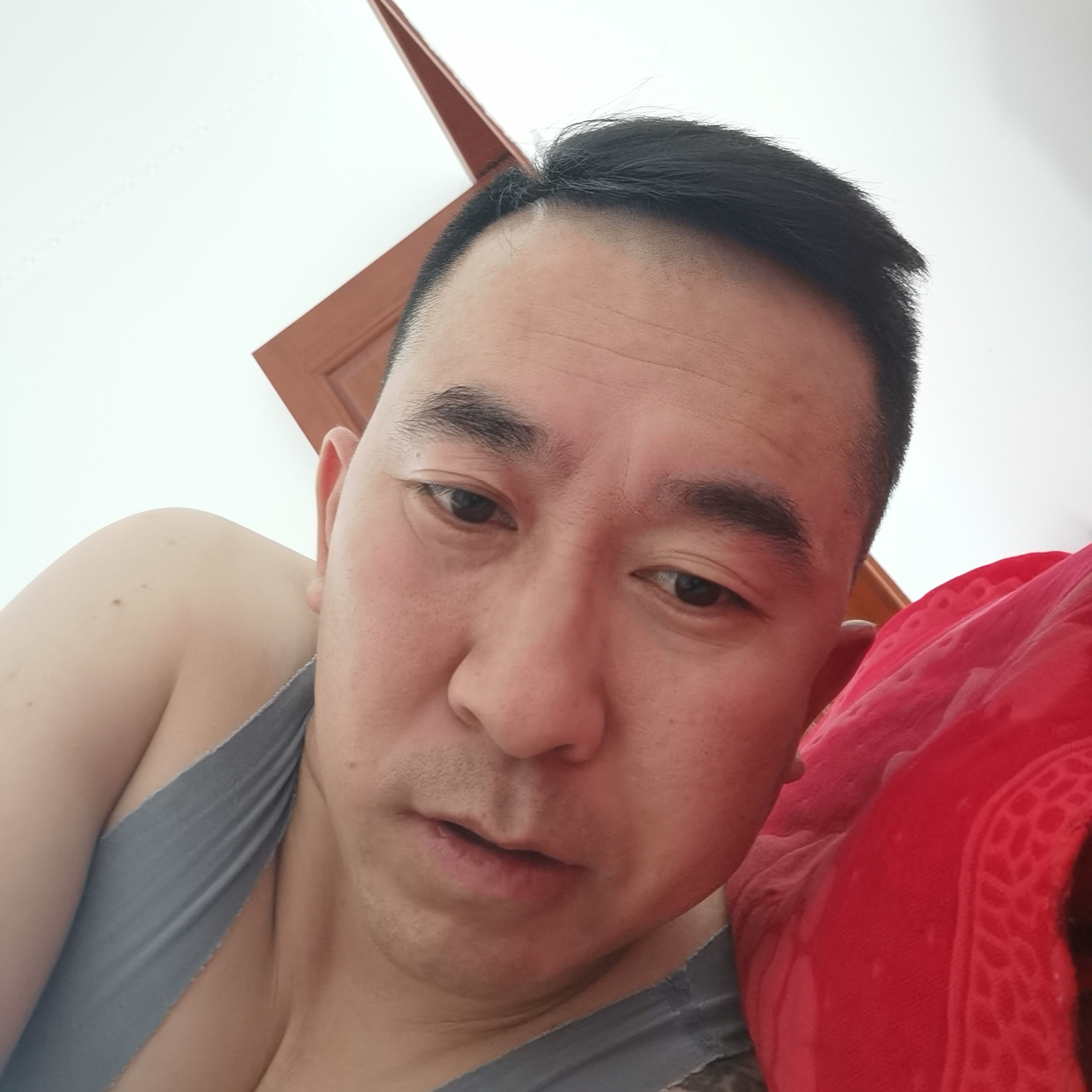 皮带浅吻风中的照片