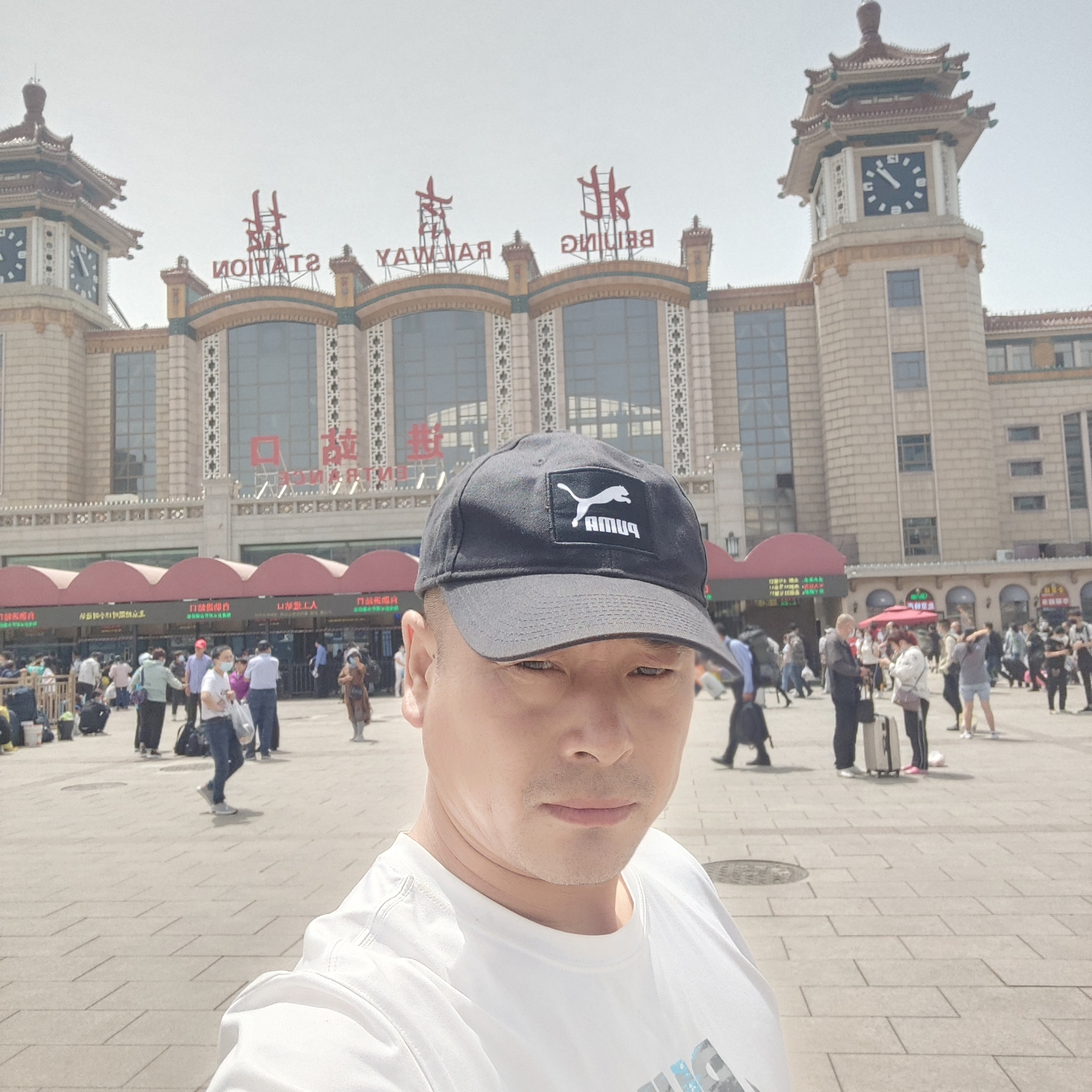 呆萌漫步小蝴蝶的照片