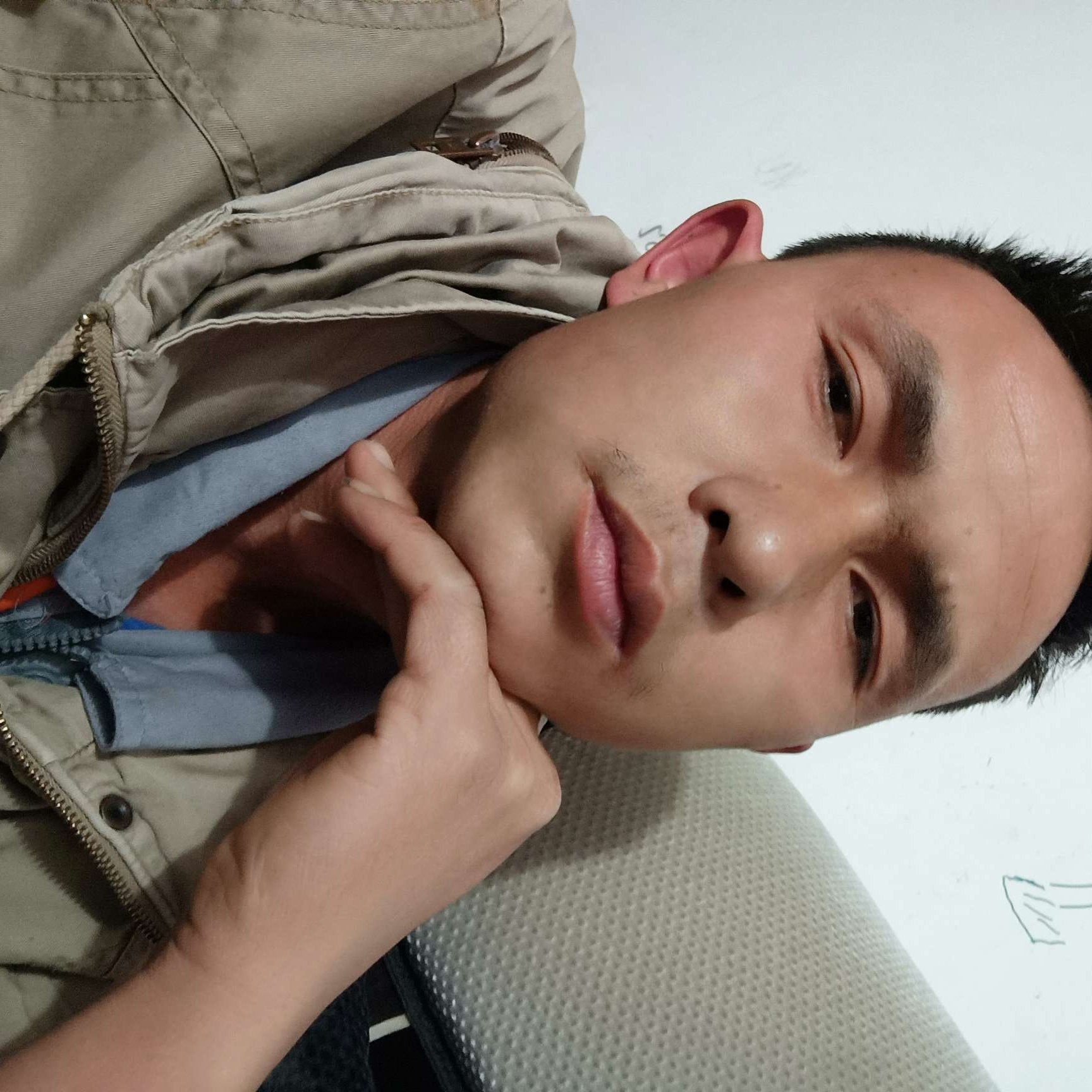 留胡子小小罗的照片