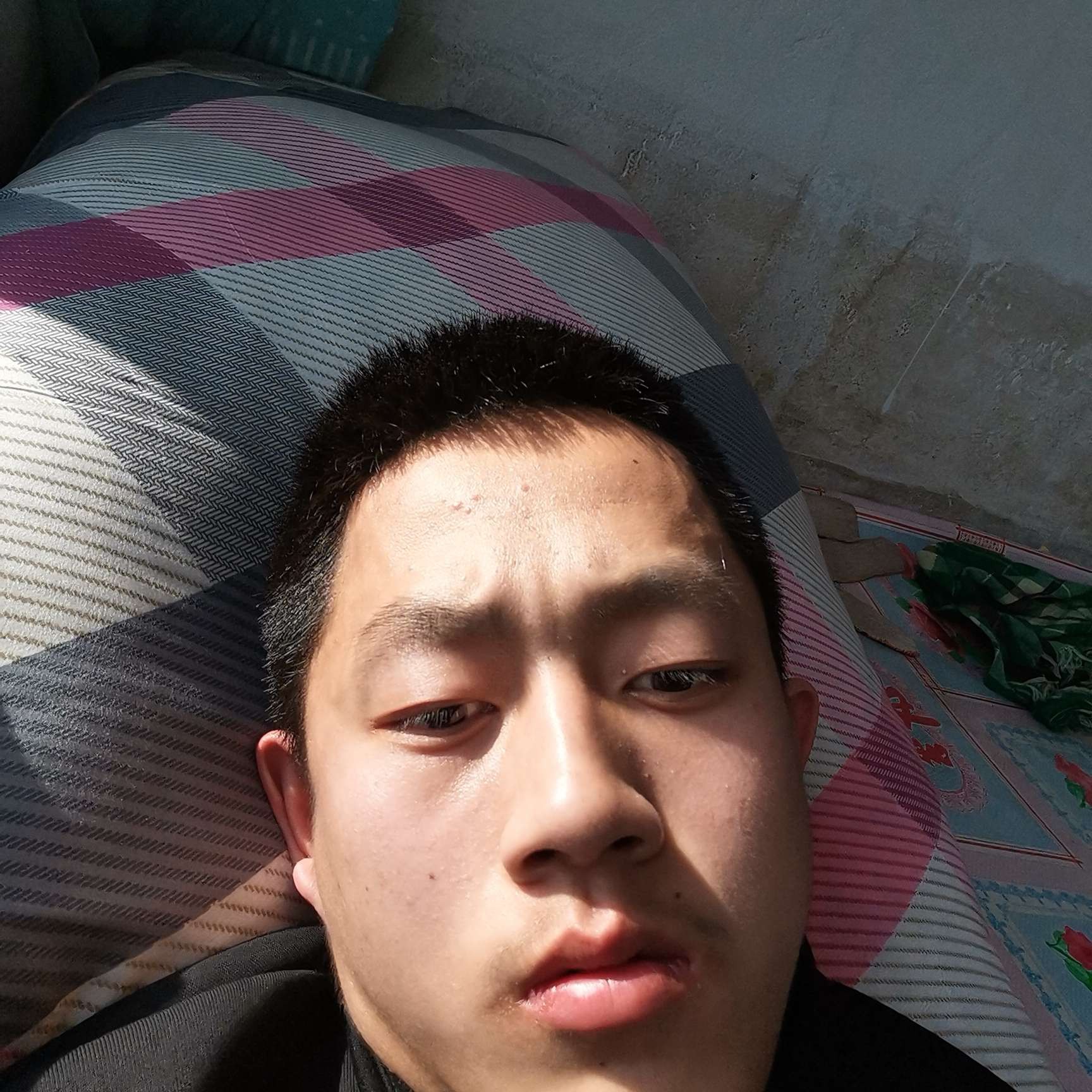 故意放弃大白的照片